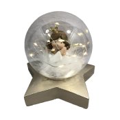 Julgranskula DKD Home Decor Harts (15 x 11 x 18 cm) (2 antal)