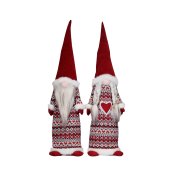 Julgranskula DKD Home Decor Polyester (14 x 12 x 56 cm) (2 antal
