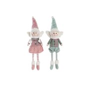 Prydnadsfigur DKD Home Decor Jul Fe Polyester ngel (15 x 10 x 5