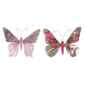 Julgranskula DKD Home Decor Polyester Fjril (22 x 3 x 18 cm) (2