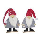 Julgranskula DKD Home Decor MDF Filthatt (34 x 6 x 64 cm) (2 ant