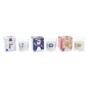 Ljus DKD Home Decor Jul Sngubbe (3 antal)