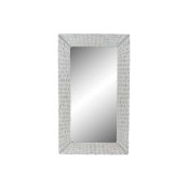 Vggspegel DKD Home Decor Vit Cottage Fltning 87 x 4 x 147 cm