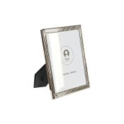 Fotoram DKD Home Decor Silvrig Metall Shabby Chic 22 x 2 x 27 cm