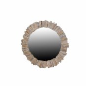 Vggspegel DKD Home Decor Vit Stammar Alpino 112 x 4 x 112 cm 12
