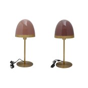 Bordslampa DKD Home Decor Metall Modern (23 x 23 x 55 cm) (2 ant