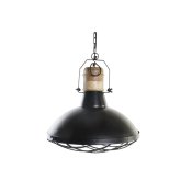 Taklampa DKD Home Decor 52 x 52 x 57 cm Svart Brun Jrn Mangotr