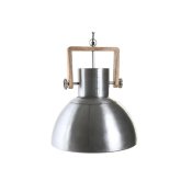 Taklampa DKD Home Decor Brun Silvrig Jrn Mangotr 50 W 40 x 40