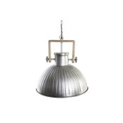 Taklampa DKD Home Decor Brun Silvrig Jrn Mangotr 50 W 41 x 41