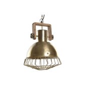 Taklampa DKD Home Decor 31 x 31 x 48 cm Gyllene Brun Jrn Mangot