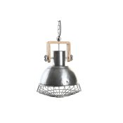 Taklampa DKD Home Decor Silvrig Brun Silver 50 W (31 x 31 x 44 c