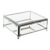 Smyckeskrin DKD Home Decor Transparent Silvrig Metall Glas 25 x