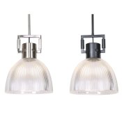 Taklampa DKD Home Decor Svart Silvrig Metall Glas 25,4 x 25,4 x