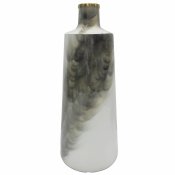 Vas DKD Home Decor Metall Dvobarvna Jrn Modern (19 x 19 x 46 cm