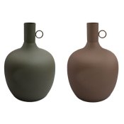 Vas DKD Home Decor Aluminium Urban (27 x 27 x 43 cm) (2 antal)