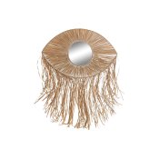 Vggspegel DKD Home Decor Bali 61 x 6 x 80 cm 61 x 1 x 80 cm