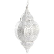 Taklampa DKD Home Decor 31 x 31 x 64 cm Gyllene Vit Jrn 50 W
