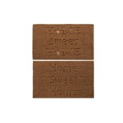 Drrmatta DKD Home Decor Brun Gummi Kokosnt (75 x 45 x 2,3 cm)