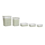 Multifunktionell korg DKD Home Decor Grn vide 44 x 34 x 56 cm 5
