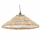 Taklampa DKD Home Decor Brun Metall 50 W Urban 220 V 57 x 57 x 1