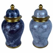Keramikskl DKD Home Decor 22 x 22 x 42 cm 22 x 22 x 44 cm Porsl