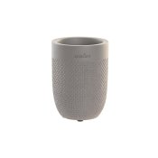 Glas DKD Home Decor Gr Cement 8 x 8 x 10,5 cm