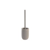 Toalettborste DKD Home Decor 10 x 10 x 37 cm Gr Cement Rostfrit