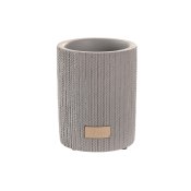 Glas DKD Home Decor Gr Cement 8 x 8 x 10 cm