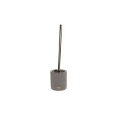 Toalettborste DKD Home Decor Gr Cement Rostfritt stl 10 x 10 x