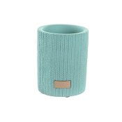 Glas DKD Home Decor Grn Cement 8 x 8 x 10 cm