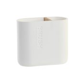 Tandborsthllare DKD Home Decor Vit Naturell Bambu polypropen 11