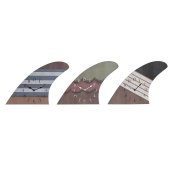 Vggklocka DKD Home Decor Surfing Multicolour Tr MDF Medelhavs