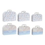 Uppsttning med Dekorativa Ldor DKD Home Decor Multicolour Meta