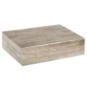 Smyckeskrin DKD Home Decor Krm Harts Ben 20,5 x 13 x 5,5 cm