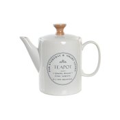 Tekanna DKD Home Decor Vit Stengods 1 L