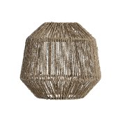 Lampskrm DKD Home Decor 30 x 30 x 28 cm Naturell Sjgrs