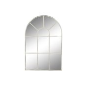 Vggspegel DKD Home Decor 82 x 2,5 x 122 cm Metall Vit Vintage F
