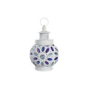 Bordslampa DKD Home Decor Metall Vit Multicolour 220 V 50 W 19 x