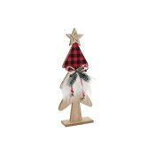 Julgranskula DKD Home Decor Svart Rd Trd 11,5 x 4 x 31 cm