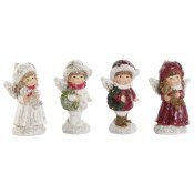 Julgranskula DKD Home Decor Multicolour Pojkar 6,7 x 5,1 x 11,4