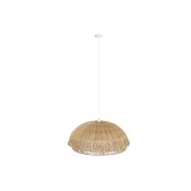 Taklampa DKD Home Decor Ljusbrun Jute Jrn 50 W 80 x 80 x 33 cm