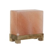 Bordslampa DKD Home Decor Brun Rosa Salt Akaciatr 15 W 220 V 17