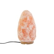 Bordslampa DKD Home Decor Rosa Salt Akaciatr 220 V 16 x 16 x 25