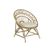 Trdgrdssoffa DKD Home Decor Vit Brun 75 x 50 x 90 cm 80 x 66 x