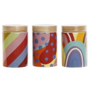 Burk DKD Home Decor Multicolour Naturell Bambu Dolomite 1 L 10 x