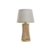 Bordslampa DKD Home Decor Brun Naturell Bambu 50 W 220 V 26 x 26