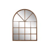 Vggspegel Home ESPRIT Naturell Glas Gran Speglar Neoklassisk F