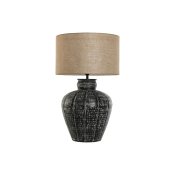 Bordslampa Home ESPRIT Svart Aluminium 50 W 220 V 42 x 42 x 69 c