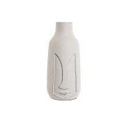Vas Home ESPRIT Vit Mangotr Modern Ansikte 15 x 15 x 30 cm