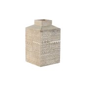 Vas Home ESPRIT Vit Naturell Mangotr Kolonial 18 x 18 x 30,5 cm